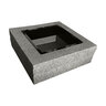 Saint Henry Black Granite Fire Pit Kit Square 43 in. x 43 in. x 14 in. (no grate)