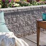 Best Way Garden Wedge Lock Regular Wall Gray Mix (125 pc./pallet)