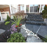 Step Kota Black Limestone Rockface 3 Sides 6 in. x 16 in. x 48 in.