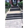Step Kota Black Limestone Rockface 3 Sides 6 in. x 16 in. x 48 in.