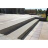 Step Lavender Sandstone Rockface 3 Sides 7 in. x 16 in. x 96 in.