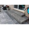 Step Antique Limestone Rockface 3 Sides 6 in. x 16 in. x 60 in.