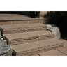 Step Brown Sandstone Rockface 3 Sides 6 in. x 16 in. x 48 in.