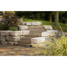Step Brown Sandstone Rockface 3 Sides 6 in. x 16 in. x 48 in.