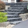 Tread Kota Black Limestone Rockface 4 Sides 2 in. x 14 in. x 48 in.