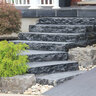 Tread Kota Black Limestone Rockface 1 Long 2 in. x 14 in. x 60 in.