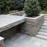 Tread Dove Grey Sandstone Rockface 4 Sides 2 in. x 16 in. x 60 in.