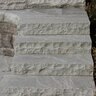 Tread Dove Grey Sandstone Rockface 4 Sides 2 in. x 14 in. x 60 in.