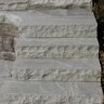 Tread Dove Grey Sandstone Rockface 4 Sides 2 in. x 12 in. x 60 in.