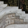 Tread Dove Grey Sandstone Rockface 4 Sides 2 in. x 14 in. x 72 in.