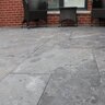 Cap Antique Limestone Rockface 4 Sides 3 in. x 28 in. x 28 in.
