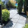 Cap Dove Grey Sandstone Rockface 4 Sides 3 in. x 20 in. x 20 in.
