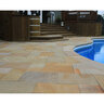 Tread Bronte Sandstone Rockface 4 Sides 2 in. x 12 in. x 48 in.