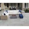 Slab Dove Grey Sandstone Rockface 4 Sides 2 in. x 24 in. x 60 in.