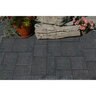 Slab Black Pearl Granite Rockface 4 Sides 2 in. x 48 in. x 72 in.