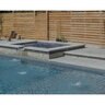 Coping Casper Limestone Sandblasted Finish Bullnose 1 Long 2 in. x 16 in. x 48 in.
