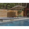 Coping Casper Limestone Sandblasted Finish Bullnose 1 Long 2 in. x 16 in. x 48 in.