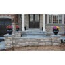 Coping Imperial Black Sandstone Bullnose 1 Long 2 in. x 12 in. x 48 in.