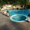 Cap Slate Grey Sandstone Rockface 4 Sides 3 in. x 20 in. x 20 in.