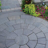 Cap Slate Grey Sandstone Rockface 4 Sides 3 in. x 20 in. x 20 in.