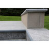 Coping Silver Dazzle Limestone Bullnose 1 Long 2 in. x 16 in. x 72 in. 
