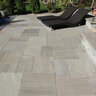 Tread Slate Grey Sandstone Rockface 1 Long 2 in. x 24 in. x 84 in. 