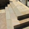 Tread Bronte Sandstone Rockface 1 Long 2 in. x 24 in. x 96 in. 
