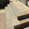 Tread Bronte Sandstone Rockface 1 Long 2 in. x 24 in. x 84 in. 