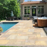 Tread Bronte Sandstone Rockface 1 Long 2 in. x 24 in. x 84 in. 