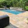 Tread Bronte Sandstone Rockface 1 Long 2 in. x 24 in. x 84 in. 