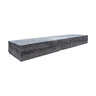 Drywall Elite Grey Limestone Premium 32 in. Plus (8 in. Snapped) 7 in. Sawn Height