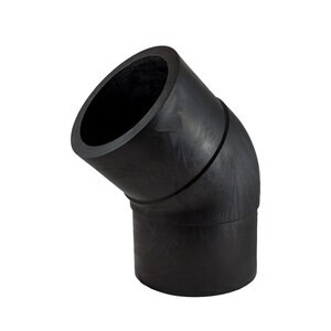 DR11 Molded Butt Fusion 45 Degree Elbow 3 in.