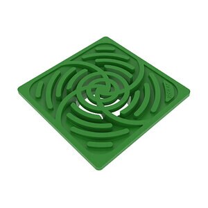 RELN 6 in. Square Green Grate