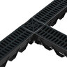 RELN Storm Drain 4 Way Adapter Complete with Black Grate