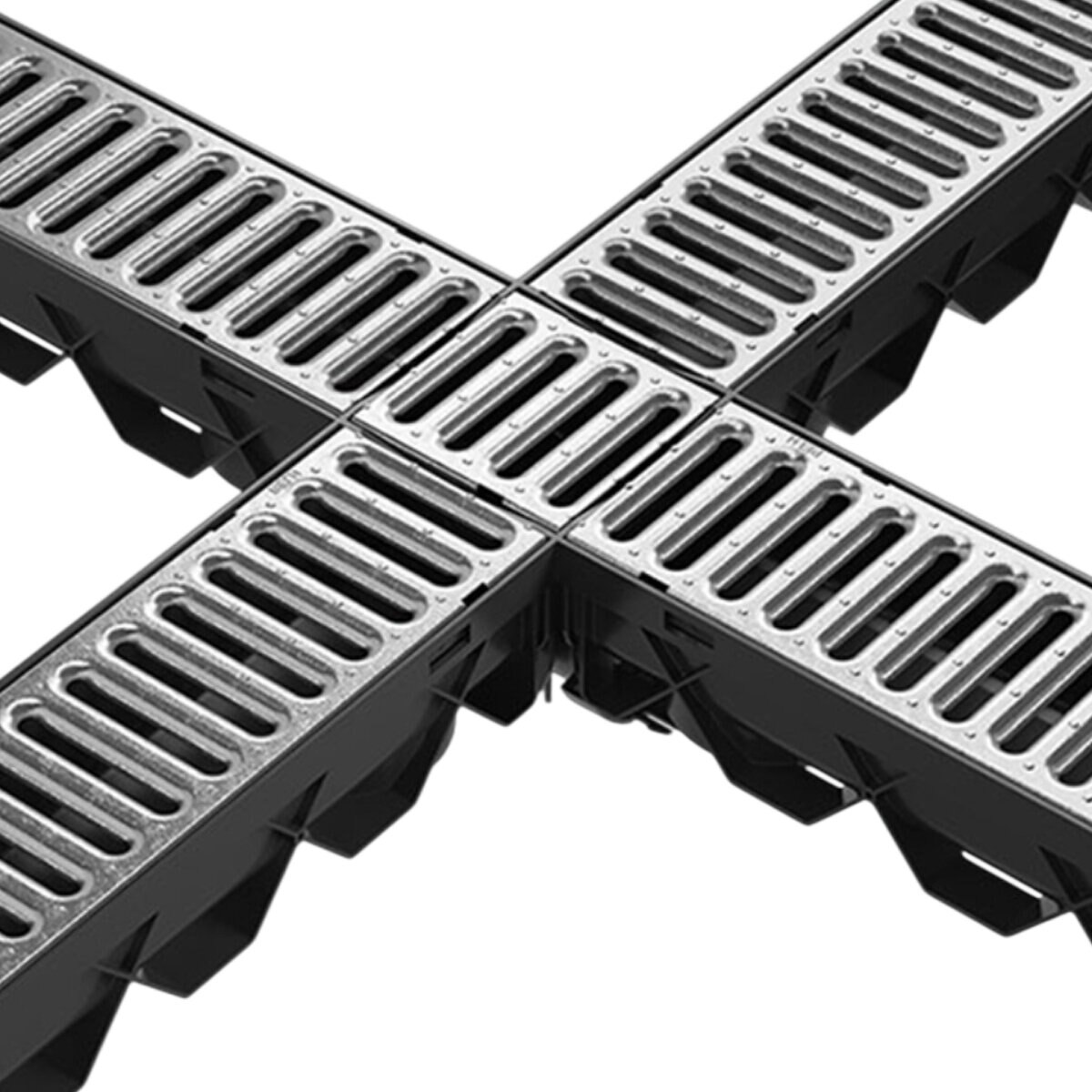 RELN Storm Drain 4 Way Adapter Complete with Stainless Steel Grate ...