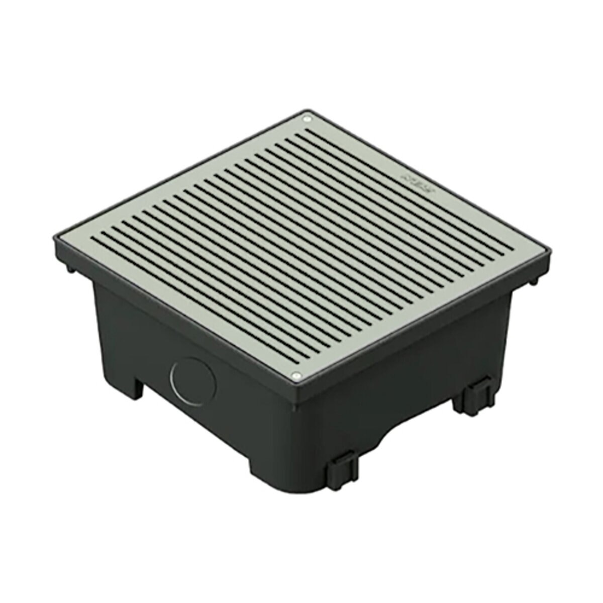 RELN Vortex Series 6 in. x 6 in. x 2.5 in. Stainless Steel Square Low ...