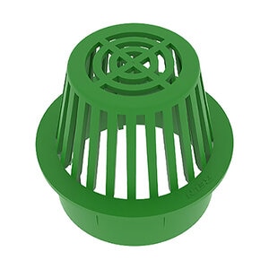 RELN 4in Atrium Green Grate