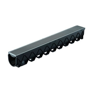 RELN Storm Drain 40in (4.75 W x 5 H) Channel Complete with Architectural 316 Stainless Steel Grate. 5 ton load.