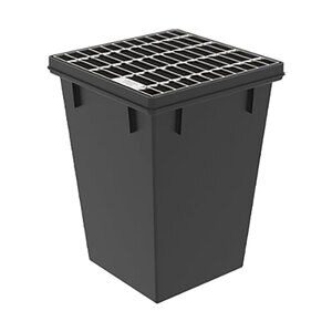 RELN 18in x 18in Stormwater Basin c/w Galvanised Grate (18in x 18in x 24in) Capacity: 75L