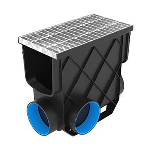 RELN Storm Master Inline Basin Complete with Galvanized Grate