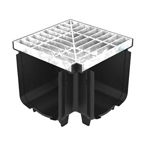 RELN Storm Master Corner Complete with Galvanized Grate