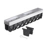 RELN Storm Pro 100 Series 6 in. x 40 in. Hidden Channel Drainage System with Stanless Steel Removable Trays