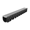 RELN Storm Drain 40in (4.75 W x 5 H) Channel Complete with Portland Grey Grate. 5 ton load.