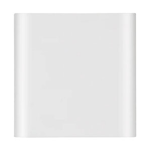 CUBIX LED MODERN DOWN LIGHT 3W, 3000K LED, 12V AC, IP65, 120" 18/2 AWG, WHITE ALUMINUM FINISH, cETL LISTED (CONNECTORS NOT INCLUDED)