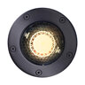 BRASS GUN METAL BLACK MR16 FLAT TOP WELL LIGHT, INCLUDES GIMBAL, HONEYCOMB LENS AND 72