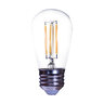 10-15V E26 1W 120Lm, 3000K Filament LED Bulb