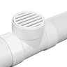 4 DRAIN GRATE WHITE NDS