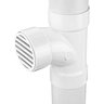 4 DRAIN GRATE WHITE NDS