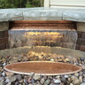COPPER FINISH SPLASH RING FOR 36
