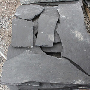 Flagstone Rundle Black 1 in.